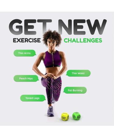 Skywin Workout Dice - Fun Exercise Dice for Solo or Group Classes - Foam Fitness Dice for Dynamic Workouts - Buy Online on GoSupps.com