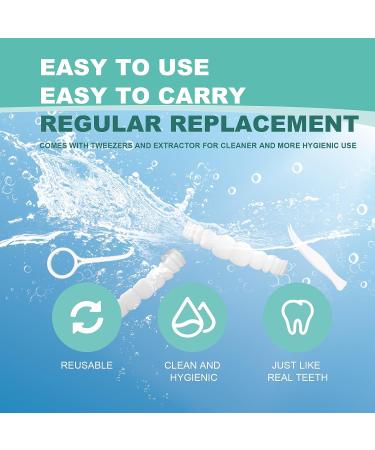 3 Pairs Snap On Veneers for Women & Men | Small Dentures Cover Missing Teeth | Snap-On Smile for Comfort & Confidence - Buy Online on GoSupps.com