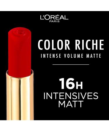 L'Or al Paris Color Riche Intense Volume Matte Lipstick 200 l'Orange - 16 Hour Powdery Matte Finish | 1.8g - Buy Online on GoSupps.com