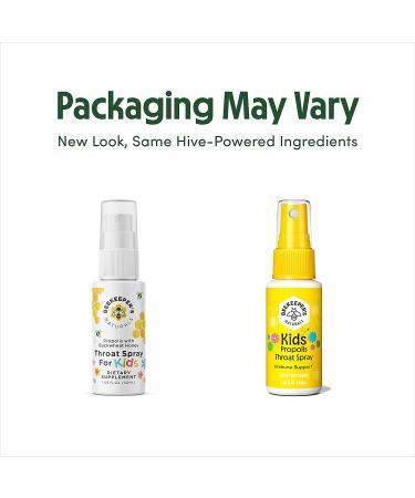 Beekeeper's Naturals Propolis Throat Spray for Kids - Natural Soothing Spray 1.06 fl oz - Buy Online on GoSupps.com