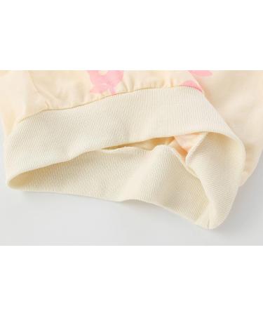 Girls Cotton Sweatshirt with Flower Design | Long Sleeve Pullover for Toddlers (3-4 Years) | Casual Jumper for Girls Age 1-12 | Top Quality Kids T-Shirt - Buy Online on GoSupps.com