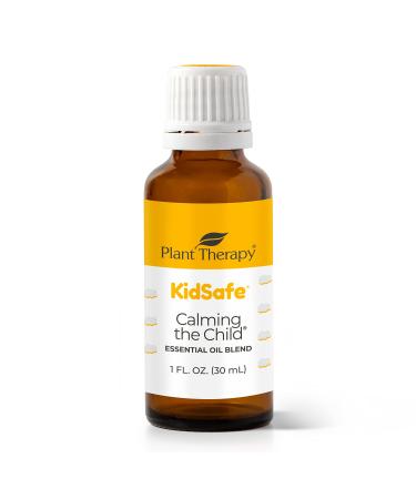Plant Therapy KidSafe Calming The Child Essential Oil Blend - Relaxing and Soothing Blend 100% Pure KidSafe Undiluted Natural Aromatherapy Therapeutic Grade 30 mL (1oz)