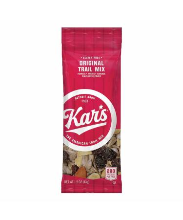 Kars Nuts Original Trail Mix, 1.5 oz Individual Packs  Bulk Pack of 72, Gluten-Free Snacks Original 1.5 Ounce (Pack of 72)