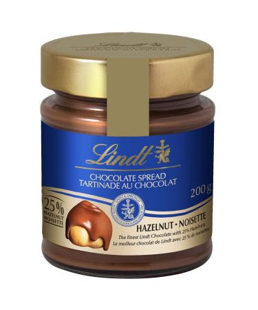 Lindt Hazelnut Milk Chocolate Spread, 200g/7.1 oz. Imported from Canada