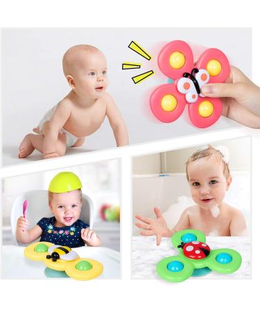 Winstico Suction Cup Toy Set - 3-Pack Fidget Sensory Insect Water Toys for Toddlers 18 Months+ | International Shipping Available - Buy Online on GoSupps.com