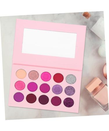 FOMIYES 2pcs 15 Eyeshadow Makeup Palette Powder Make up Kit Glitter Miss - Buy Online on GoSupps.com