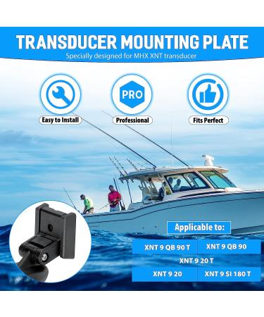 XNT Transducer Bracket  Transducer Mounting Plate for MHX XNT Model Transducers  Transom Mounting Hardware Kit for MHX XNT Transducer Mount - Buy Online on GoSupps.com