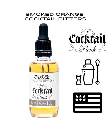 CocktailPunk Smoked Orange Bitters - Small Batch Crafted in USA with Organic Fruits & Spices - Buy Online on GoSupps.com