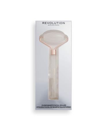 Revolution Beauty London Skincare Clear Quartz Face Roller Clear Quartz Facial Roller