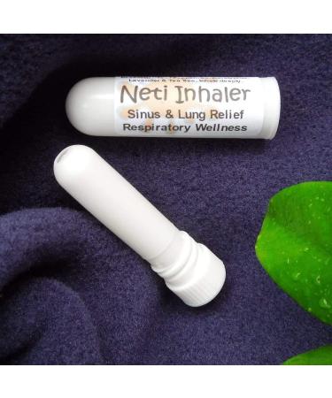 Urban ReLeaf NETI Salt Air Relief Inhalers - Set of 2 | Natural Sinus & Lung Wellness with Himalayan Botanicals | Aromatherapy for Colds Asthma & Cough - Buy Online on GoSupps.com