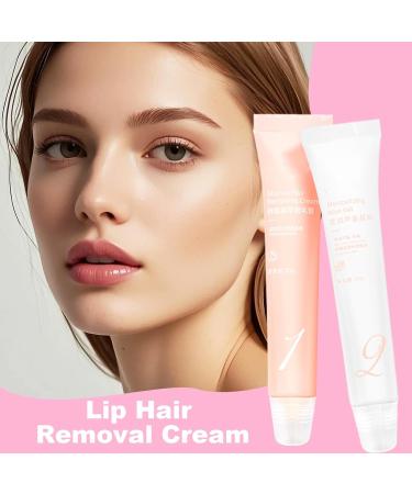 Depilatory cream depilatory cream with 20 g aloe gel for men and women hair removal for lips and face - Buy Online on GoSupps.com