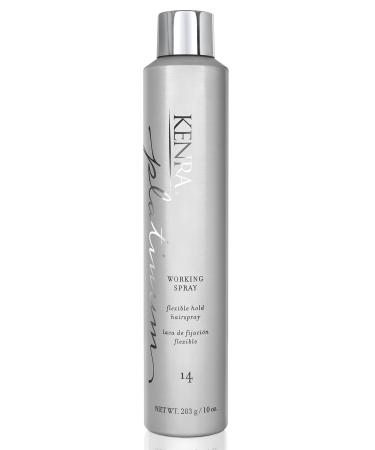 Kenra Platinum Working Spray 14 | Flexible Hold Hairspray | All Hair Types 80% VOC 10 Ounce (Pack of 1) - Buy Online on GoSupps.com
