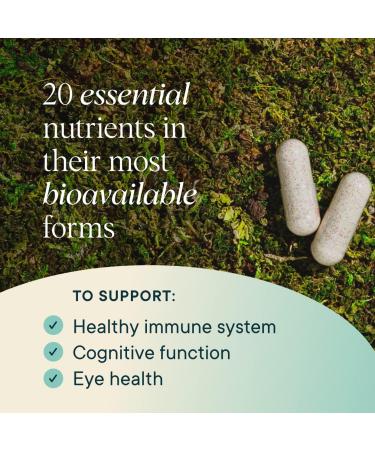 Ora Organic Plant Based Multivitamin | Bluelight Protection | 60 Vegan Capsules - Buy Online on GoSupps.com