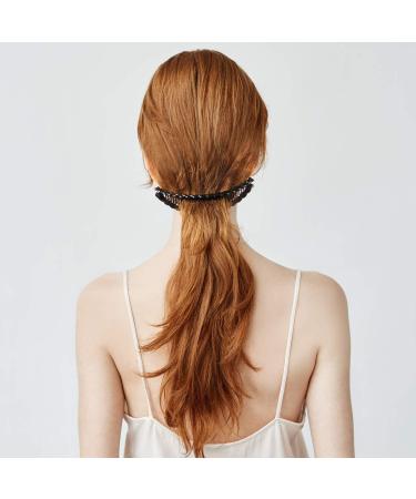 Vintage Banana Hair Clips for Thick Curly Hair - Set of 2 Double Fishtail Combs - Women's & Girls' Accessories - Buy Online on GoSupps.com