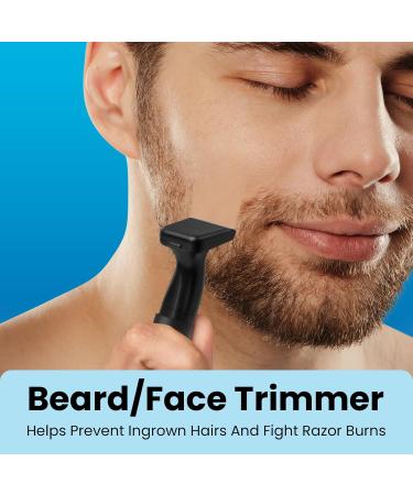 Buy 2 in 1 Ear Nose Hair Trimmer - USB Rechargeable Waterproof & Pain-Free Grooming Tool for Men - Buy Online on GoSupps.com