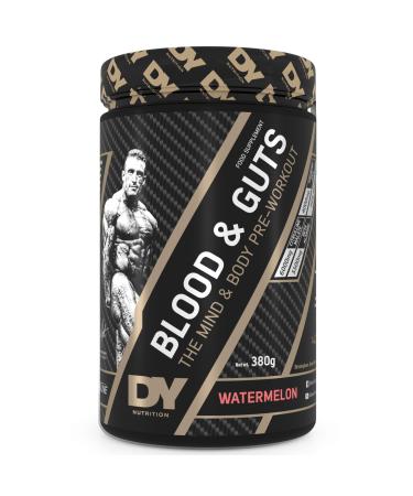 DY Nutrition - Blood and Guts Pre-Workout 380g (Watermelon) Watermelon 20 Servings (Pack of 1)