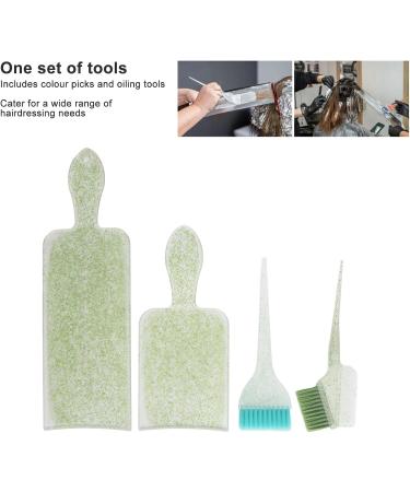 DOACT Hair Coloring Board Set Multifunctional Bleach Tint Foil Hair Highlighting Board Set for Women for Salon (Green) - Buy Online on GoSupps.com