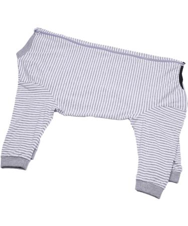 YeaPeeto 7XL Gray One-Divider for Dogs | Relaxation & Wound Protection | Anti-Lick Pajamas for Large & Medium Breeds - Buy Online on GoSupps.com