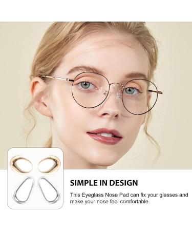 Buy Healvian Transparent Nose Pads - 2 Pairs Glasses Anti-Slip Nasal Cushions for Comfort | Ideal for Sunglasses & Climbing Glasses - Buy Online on GoSupps.com