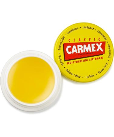 Carmex CLASSIC Moisturising Lip Balm 7.5g - For Dry and Chapped Lips - Buy Online on GoSupps.com