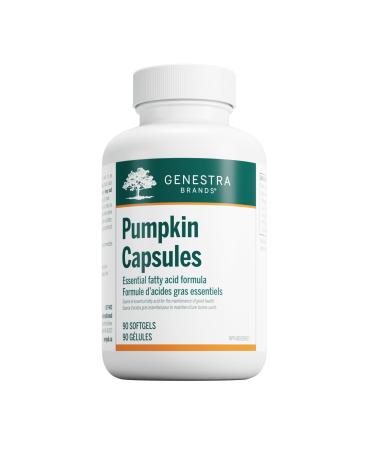 Genestra Brands - Pumpkin Capsules - Essential Fatty Acid Formula - 90 Softgel Capsules