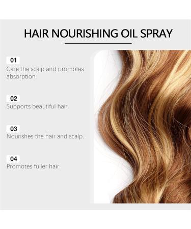 Spray d'huile nourrissante pour cheveux s rum de croissance de cheveux au romarin s rum plus fort et paississant pour che/veux huile nourrissante pour le cuir chevelu r paration (3pcs) - Buy Online on GoSupps.com