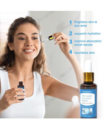 Jennifer Aniston Vitamin C Anti Aging Serum with Vitamin E & Salicylic Acid - Pack of 3 | Reduce Wrinkles, Brighten Skin - Buy Online on GoSupps.com