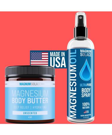 Magnesium Spray and Magnesium Body Butter Cream