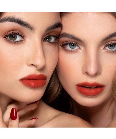  G n rique Matte Lipstick Non-Sticky Lipstick Colour Non-Transferable Moisture-Resistant Colour for Evening Event Dance Beauty Lovers Creative Stylists Girls Women - Buy Online on GoSupps.com