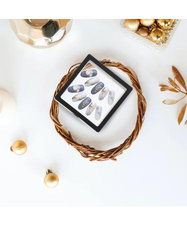 Minkissy 5-Piece Clear Floating Jewelry Organizer | Armor Storage Box for Nail Tips & Earrings | 3D Craft Display Holder - Buy Online on GoSupps.com