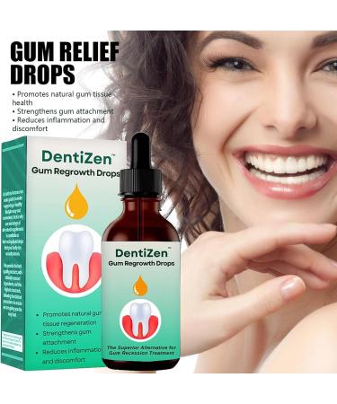 Dentizen Gum Regrowth Drops - Advanced Oral Care for Gums | Promote Gum Repair & Regrowth (1 Piece) - International Shipping Available - Buy Online on GoSupps.com