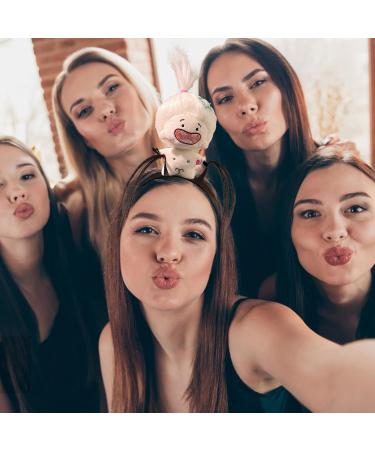 Doll Headband Plush Constellation Hairhoops Headband | Portable Doll Hair Headbands Hair Ornament Plush Doll Headdress for Children Kids Aries - Buy Online on GoSupps.com