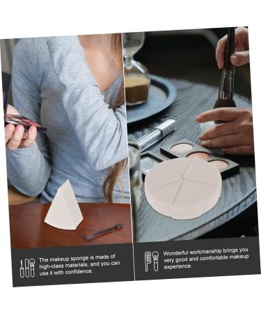 Buy Minkissy 10 Sets Triangular Makeup Sponge Puff - Wedge Shape Concealer & Foundation Sponges for Flawless Finish | International Shipping Available - Buy Online on GoSupps.com