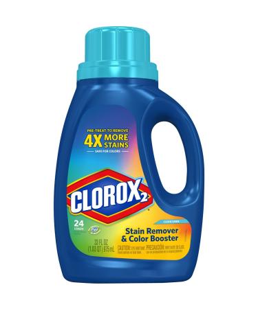 Clorox 2 Laundry Stain Remover and Color Booster Clean Linen 33 Ounce Bottle