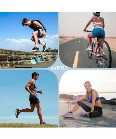 10 Pairs Cotton Sports Socks for Men & Women - Breathable Anti-Sweat Running Socks (White & Black) - Perfect for International Shipping - Buy Online on GoSupps.com