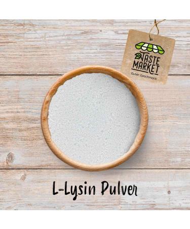 Buy 10 x 500g L-Lysine HCL Powder 99% Pure Vegan Essential Amino Acid Dietary Supplement | Free International Shipping - Buy Online on GoSupps.com