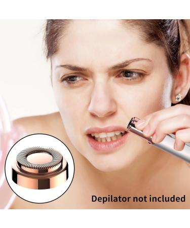 Hair Remover Replacement Heads - 2 Pack Compatible with Gen 2 Facial Hair Removal Tool for Women | Beauty Tools & Accessories (Rose Gold) - Buy Online on GoSupps.com