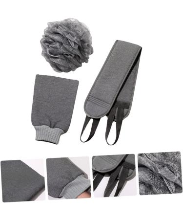 Ipetboom Bath Towel & Scrubber Set | Cleaning Sponges Massage Gloves & Body Wash Tools - International Shipping Available - Buy Online on GoSupps.com