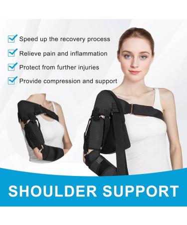 Right Shoulder Brace for Rotator Cuff Pain Relief | Support Brace for Men & Women - Compression & Arm Sling - Buy Online on GoSupps.com
