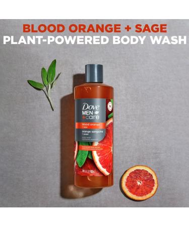 Dove Men + Care Body Wash for Men | Liquid Body Wash to Uplift and Restore (Blood Orange + Sage) - Buy Online on GoSupps.com