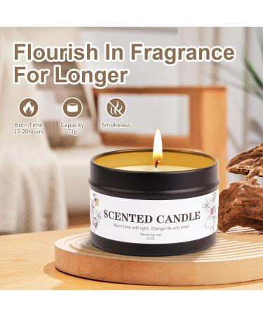 Fragrance Candle Gift Set for Women & Men | 9 x 75g Soy Wax Aromatherapy | Long-Lasting 180 Hours | Perfect for Christmas & Birthday Gifts - Buy Online on GoSupps.com