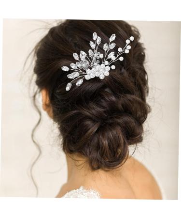 ABOOFAN Hair Jewelry Hair Accessories Hair Styling Accessories Wedding Hair Clip Fairy Jewelry for Women Hanfu Hair Comb Pearl Bride - Buy Online on GoSupps.com