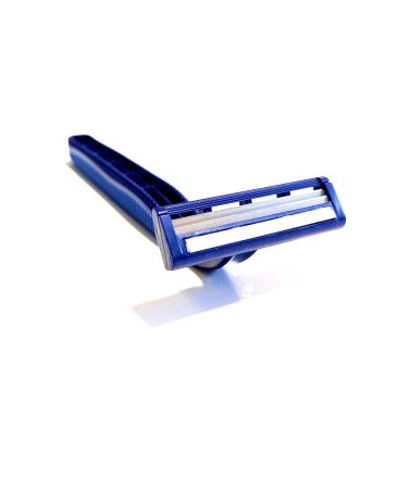 100 Premium Twin Blade Disposable Razors in Bulk | Ideal for Medical & Home Use - Quality Shaving Solutions - Buy Online on GoSupps.com