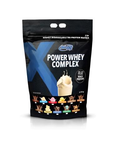 BioX Power Whey Complex | High Protein 100% Pure Whey Protein Powder | 25g Protein | Nitrogen-Rich Three Tiered Powder with Whey Concentrate Whey Isolate Hydrolyzed Whey | 130 Servings 10LB (Chocolate Caramel Fudge) Chocolate Caramel Fudge 130 Servings (P
