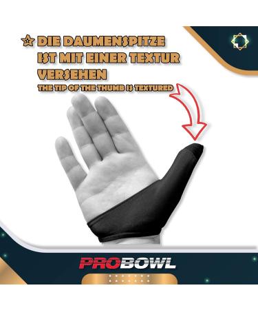 Emax Pro Bowl Thumb Saver Sock - Soft Stretchy Bowling Accessory | Protects Right Hand Thumb | Available in Multiple Sizes - Buy Online on GoSupps.com