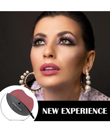 DAGEDA Matte Lipstick in Peach Pink - Long Lasting, High Pigmented, Waterproof Lazy Lip Makeup - Buy Online on GoSupps.com