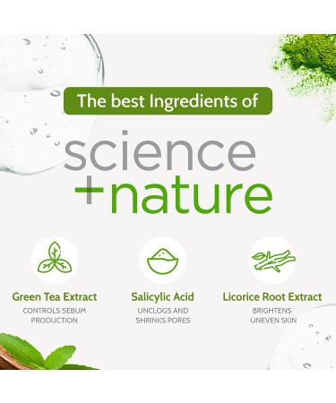 Exposed Skin Care Clear Pore Serum - Fast-Acting Acne Treatment with Salicylic Acid, Green Tea & Licorice Root for Clear, Tightened Pores - Buy Online on GoSupps.com