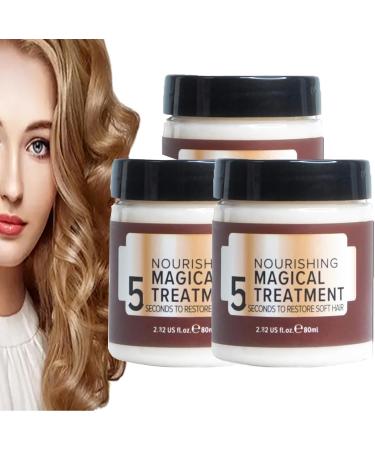 GMVVAC Vikada Deep Repair Smoothing Mask Collagen Hair Mask Nourishes 5 Magic Treatments Restores Smooth Hair in 5 Seconds Restores Smooth and Soft Hair - Buy Online on GoSupps.com