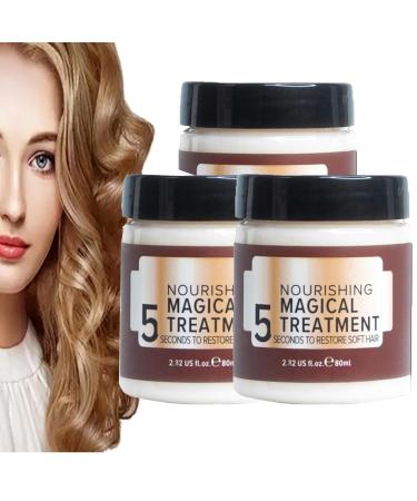 GMVVAC Vikada Deep Repair Smoothing Mask, Collagen Hair Mask, Nourishes 5 Magic Treatments, Restores Smooth Hair in 5 Seconds, Restores Smooth and Soft Hair