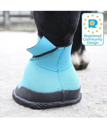 Woof Wear Reusable Medical Hoof Boot-WB0063 Blue 7 UK - Buy Online on GoSupps.com